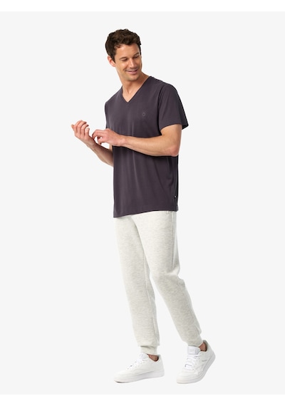 Blackspade Erkek V Yaka T-shirt 41014 - Antrasit