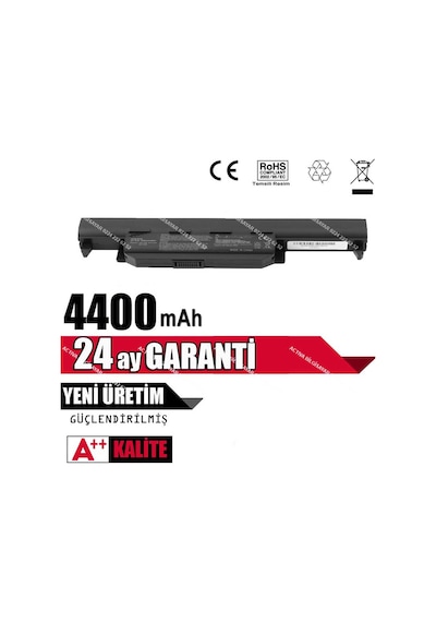 Asus Uyumlu K55V Batarya. Pil