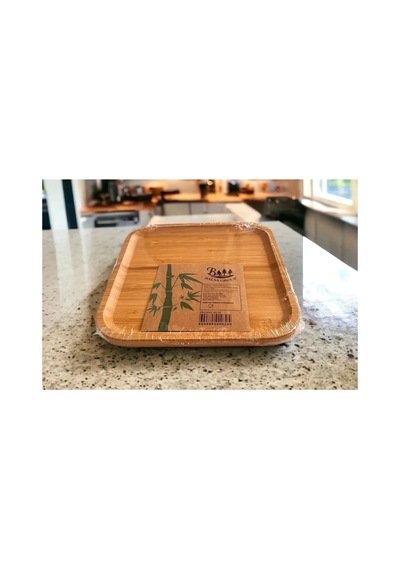 Hubrendy Tedarik Bambu Kare Tabak 20 20 1.5 Cm Royaleks-kr2020 Diğer