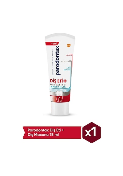 Diş Eti Hassasiyet Ve Ferahlık Florürlü Diş Macunu 75 Ml