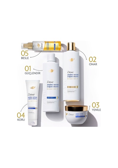 Saç Bakım Kremi Amino Serum Yoğun Onarıcı 350 Ml X2
