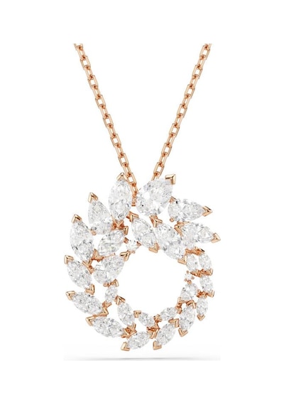 5764188 Swarovski Kolye Mesmera:pend Cırcular Whıte/ros Metalik