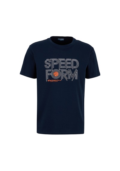 Discovery Expedition Lacivert Pamuk Karışımlı T-shirt D6sm-tst3706