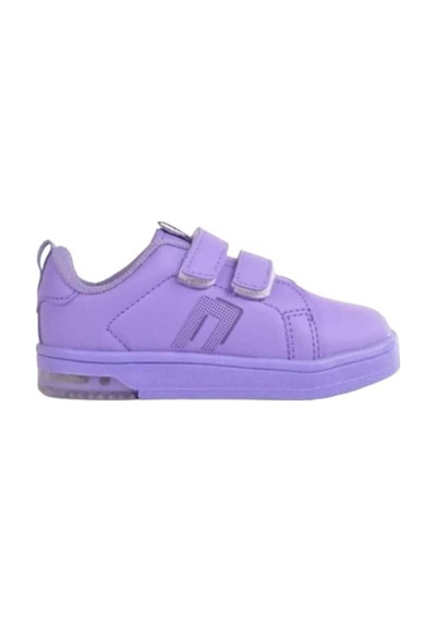 Cool Unisex Sneaker Esnek Rahat Kalıp Çocuk Spor Ayakkabı Tam Kalıp Ortopedik Günlük Ayakkabı Mor Pepe Mor