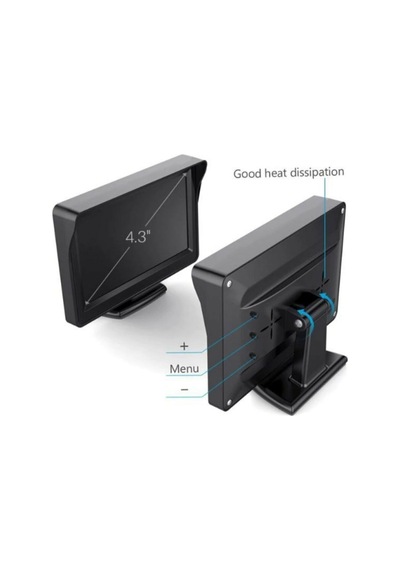 Gpr Geri Görüş Monitörü 4.3" Ekran Kamera