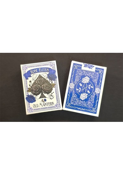 Rose Elites - Old Masters Blue Marked Deck İşaretli Premium Oyun Kağıdı İskambil Kartları Destesi