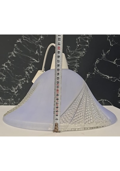 Renkli Cam Avize Çap : 39cm