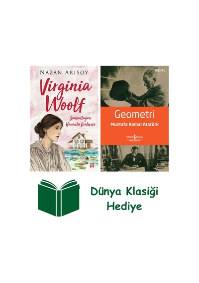 Virginia Woolf + Geometri + Dünya Klasiği Hediye