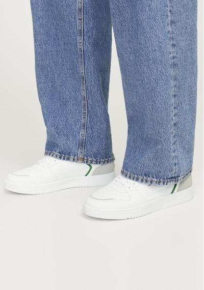 Jack & Jones Erkek Bagcikli Spor Ayakkabi - Wealing 12257992 White Beyaz