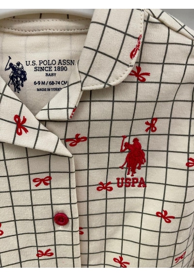 U.S. Polo Assn. U.s. Polo Pijama Takımı Beyaz-12663 Beyaz