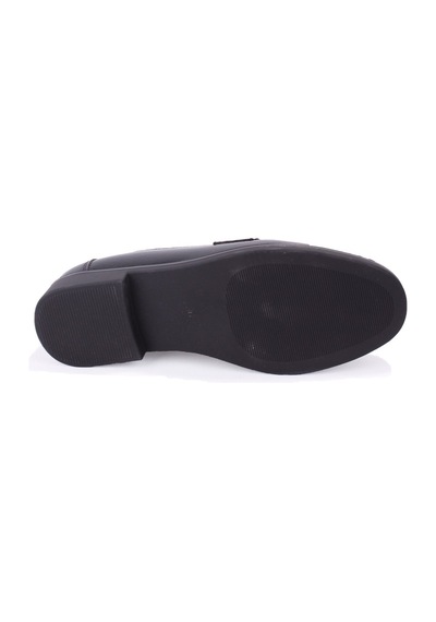 Dagoster Dza07-6826186 Siyah Rugan Günlük Loafer Kadın Ayakkabı