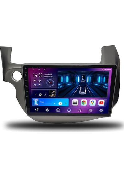 Carplayer Honda Jazz 2009-2012 Uyumlu Android Multimedya 6gb Ram 64gb Hafıza