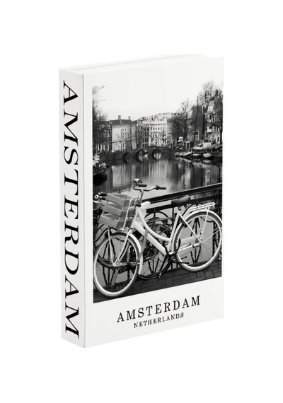 621 Amsterdam Dekoratif Kitap Kutusu