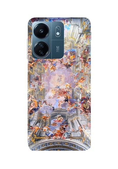 Xiaomi Redmi 13c Silikon Desen094 Çok Renkli