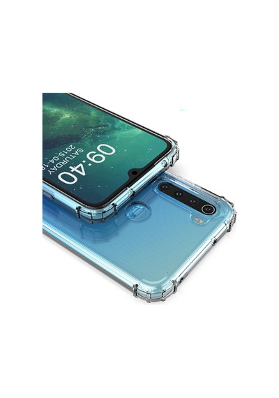 Xiaomi Redmi Note 8t Kılıf Zore Nitro Anti Shock Silikon Renksiz