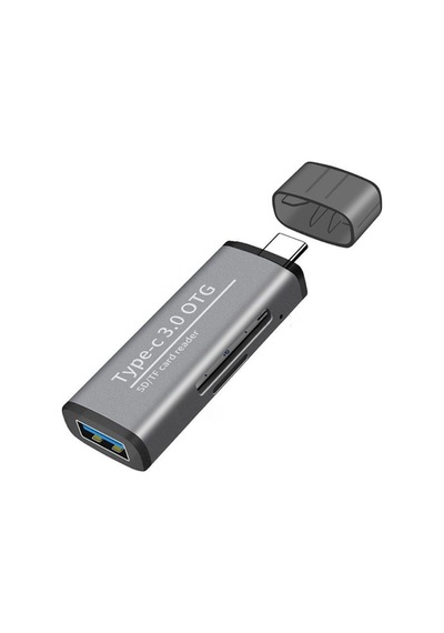 Usb Type C 3.0 Hızlı Card Reader Sd-Tf Hafıza Kart Okuyucu