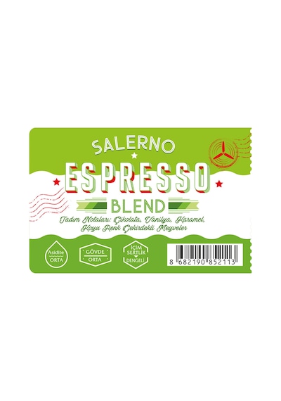 Moliendo Salerno Espresso Blend Çekirdek Kahve 250 G
