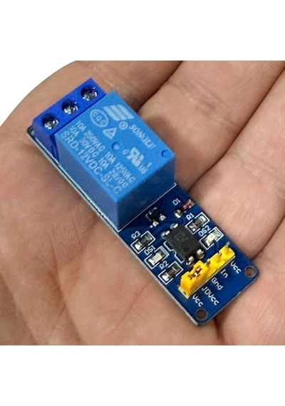 1 Kanal 12v Röle Kartı Optocoupler Korumalı