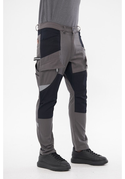 Orange Safety Harman Atak Pantolon Reflektörlü Oslo Gri İş Pant 001