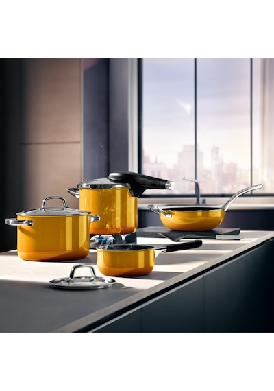 Wmf Fusiontec Mineral Tencere Seti 4 Parça Sarı Wm-3201113735 Wmf Renkli