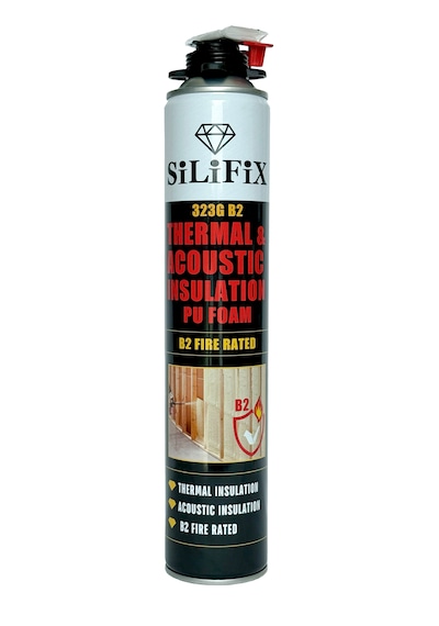 Silifix Yalıtım Köpüğü 930gr B2 Seviyesi Yangın Dayanıklı