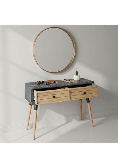Mobenta Stria Entry: Modern Masif Dresuar 2 Çekmeceli Antre Konsolu - 120x31.5 An-bz Antrasit Mobenta Stria Entry: Modern Masif Dresuar 2 Çekmeceli Antre Konsolu - 120x31.5 An-bz Antrasit