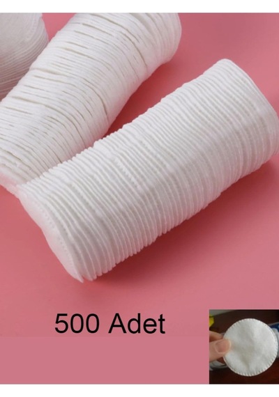 Nistabolje 500 Adet Makyaj Temizleme Pamuğu Pedi Pamuk