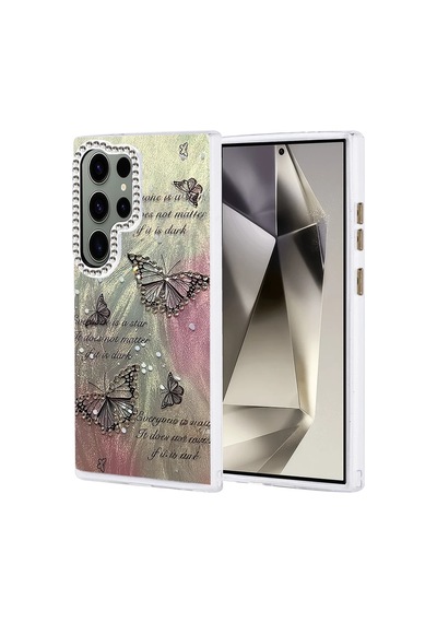 Samsung Galaxy S24 Ultra Kılıf Blade Aynalı Desenli Kapak - Desen 6