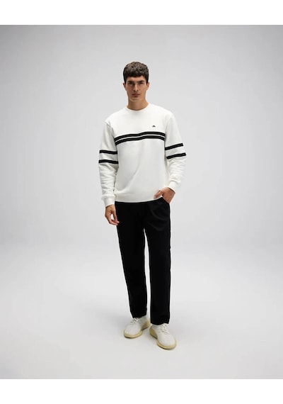Ellesse Kırık Beyaz Erkek Sweatshirt Em618 Kırık Beyaz