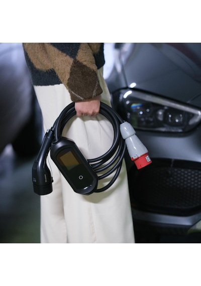 Yasomi 11 Kw Trifaze Taşınabilir Elektrikli Araç Şarj Cihazı 24 Ay Garanti 11 Kw