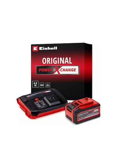 Einhell 18V 4-6 Ah & 6A Boostcharger Akü & Şarj Cihazı – 4512143