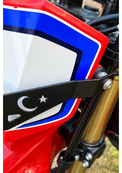 Honda Crf250l Far Koruyucu 2023 2026 Uyumlu Siyah / Crf250 L Far Koruma