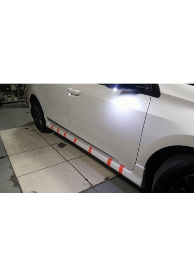 Toyota Corolla Marşpiyel Seti, Boyasız, Abs Plastik, 2013+