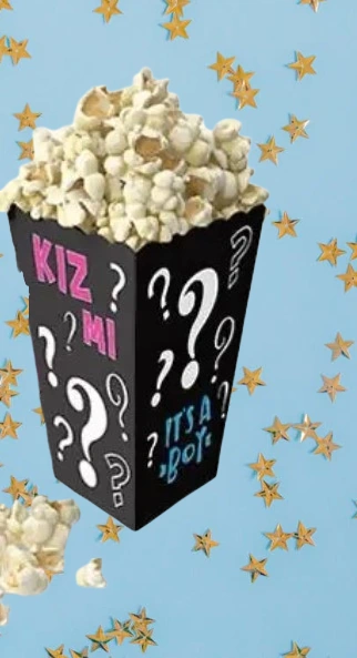 Mısır Kutusu Cinsiyet Belirleme Partisi Pop Corn 8 Li Cinsiyet Partisi Malzemesi Diğer