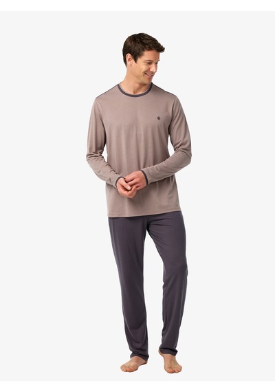 Blackspade Erkek Pijama Takımı 40976 - Vizon