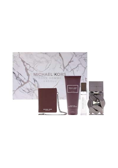 Michael Kors Pour Homme Absolu Edp 100 Ml + 10 Ml + Shower Gel 100 Ml Erkek Parfüm Seti Odunsu
