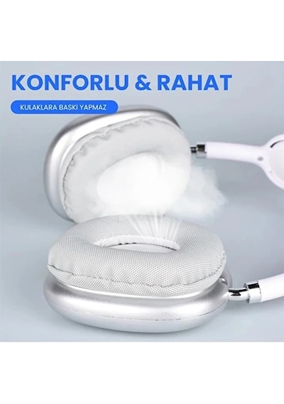 Eıma P9 Kablosuz Bluetooth Kulaklık Over Ear Kulaküstü Hi-fi Ses