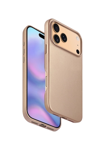 Apple Uyumlu iPhone 17 Pro Max Hbc-242 Dividing Magsafe Kapak - Çöl Titanyum