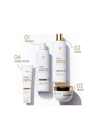 Dove Saç Bakım Kremi Coconut Oil Besleyici Terapi 350