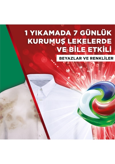 Hepsi1arada Pods Oxi Extra Leke Çıkarma Kapsül Çamaşır Deterjanı Beyazlar Ve Renkliler 10 Yıkama X4