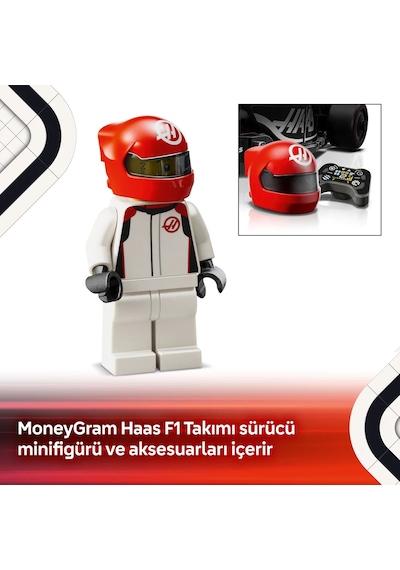 LEGO® Speed Champions MoneyGram Haas F1® Team VF-24 Yarış Arabası 77250 - 10 Yaş ve Üzeri Çocuklar için Yaratıcı Oyuncak Yapım Seti (242P)