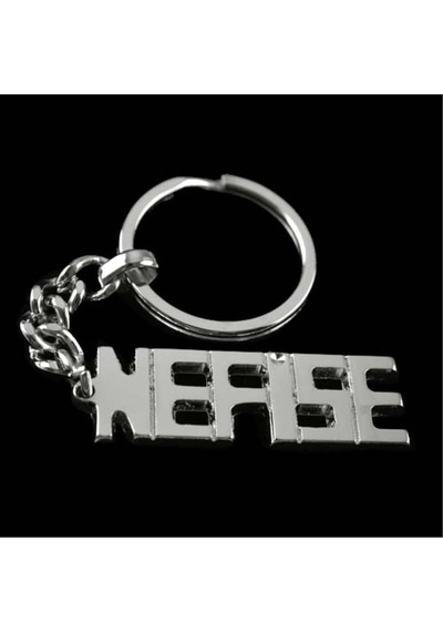 Nefise - 416 - - Nazblsmm - İsimli Anahtarlık Çok Renkli