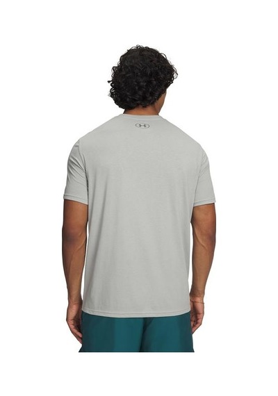 Under Armour Sportstyle Left Chest Erkek Gri Tişört Gri