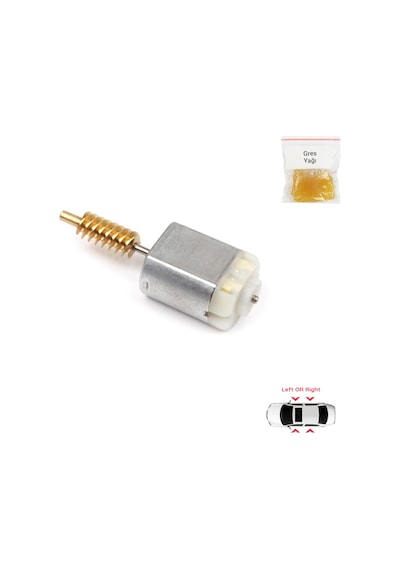 Kapı Kilit Dc Motor 57.20 Mm Renault Clio Dacia Sandero İçin