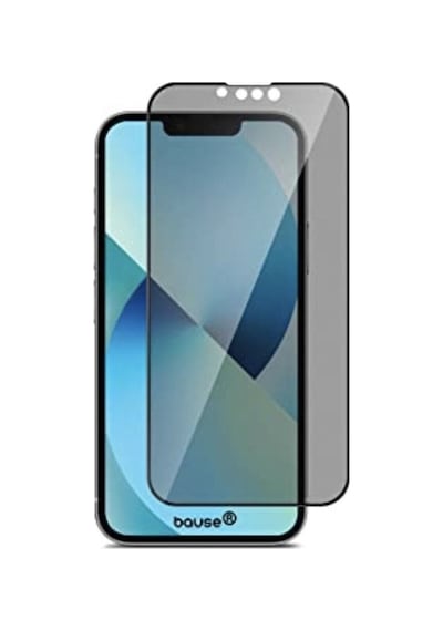 Apple Uyumlu   iPhone 13 Mini Mat Hayalet Ekran Gizli Privacy Tam Kırılmaz Cam Seramik Nano Ekran Koruyucu