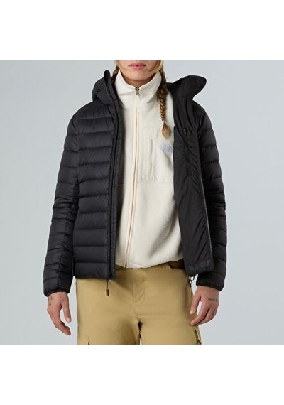 The North Face W Classic Down Hooded Kadın Mont-34117 Siyah