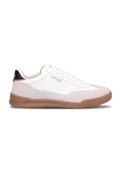 Lufian 111230296 Milo Erkek Hakiki Deri Klasik Sneaker Beyaz