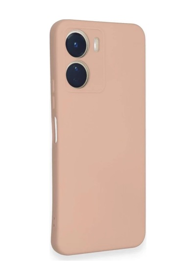 Vivo Y16 Kılıf Nano İçi Kadife Silikon - Pudra 0.2M-Çok Renkli