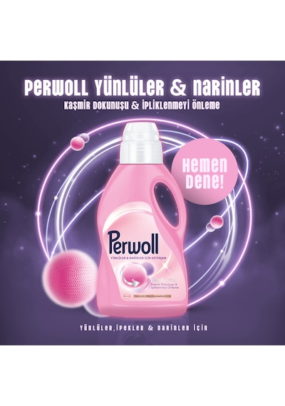 Yünlüler Ve Narinler Hassas Bakım Sıvı Çamaşır Deterjanı 2970 Ml 54 Yıkama