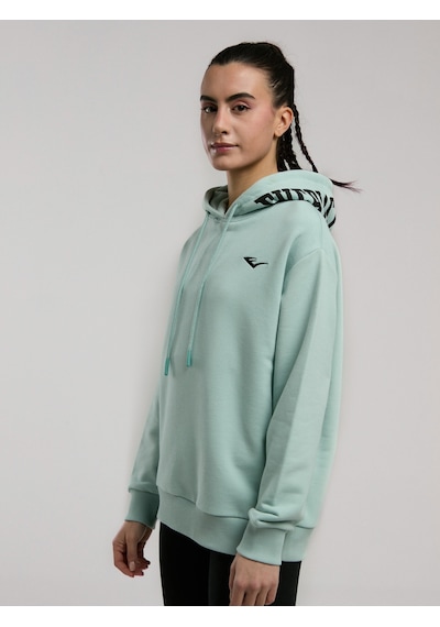 Everlast Ever Classics Wmn Comfort Su Yeşili Kadın Kapüşonlu Sweatshirt Su Yeşili